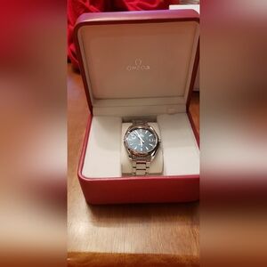 Omega Seamaster Blue Dial Steel Men's Watch